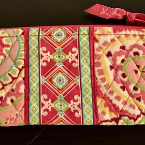 Capri Melon Vera Bradley Pencil Case/ Make Up Brushes
